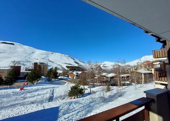 Appart 3 Etoiles 6 Pers Avec Balcon Luges Et Wifi - La Meije 3 Les 2 Alpes 1800
